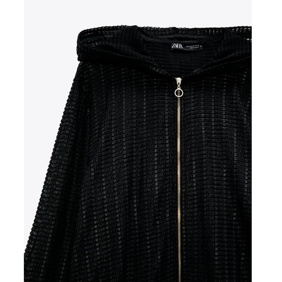 Hooded Bomber Jacket Size XS NWT - Picture 6 of 6